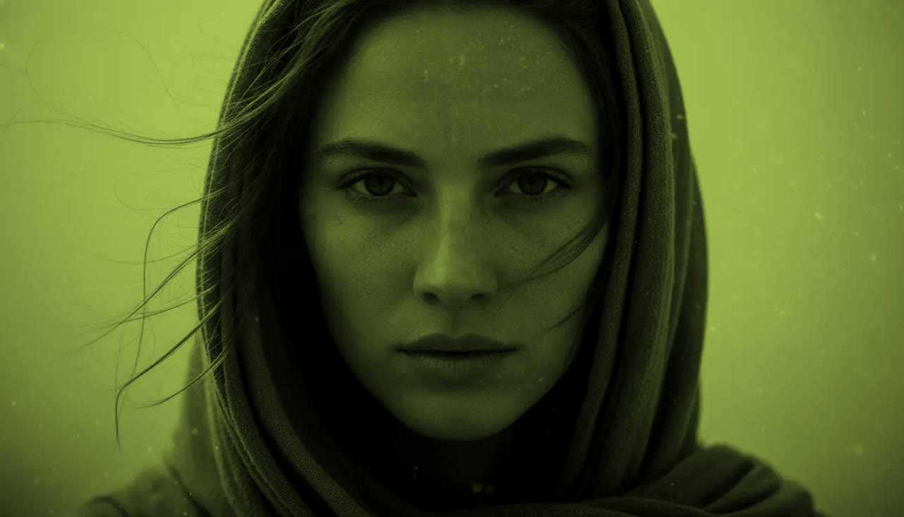 SOLARA — project still, graded to the Reeb2.0 palette